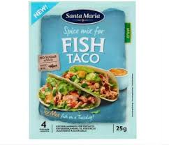 Set up a breading station of flour, lightly beaten eggs with water, and seasoned panko bread crumbs. Amazon Com Santa Maria Tex Mex Fish Taco Spice Mix Mild 25g Fish Taco Spice Mix Is A Perfect Flavoring For Fish Tacos Grocery Gourmet Food