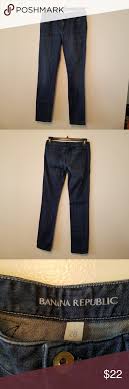Banana Republic Jeans Banana Republic Dark Blue Jeans Skinny Women S Size 28 Measurements Waist Dark Blue Skinny Jeans Blue Skinny Jeans Womens Jeans Skinny
