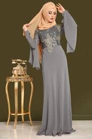 Yeni Urun Pul Payetli Volan Kol Sifon Abiye Gumus Urun Kodu Rz6202 139 90 Tl Hijabista Fashion Hijab Evening Dress Muslim Fashion