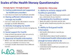 The Health Literacy Questionnaire Hlq A New Approach To Measuring