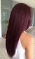 Red Velvet Plum Burgundy Hair Color