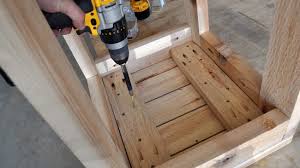 To eliminate the wobble, place the stool on a known flat surface. How To Make Bar Stools Diy Projects With Pete