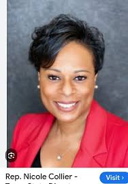 everyone TEXAS DEMOCRAT REP. NICOLE COLLIER HELD HOSTAGE BY TX HOUSE  REPUBLICANS: This is happening now! #FreeTXNicoleCollier TX Republicans are  holding Rep. Collier against her will because she won't sign a damn