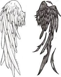 Open and closed ones, both come with blueish white and redish black feather textures. Angel And Demon Wing Novocom Top