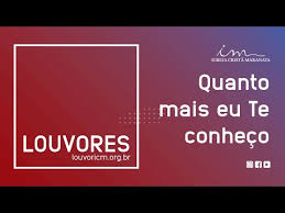 Maranata corresponde a la transcripción griega de una expresión de origen arameo, compuesta por dos términos, que significa «el señor viene». Quanto Mais Eu Te Conheco Caminho Feliz Igreja Crista Maranata Letras Mus Br