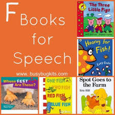 Books For Speech Sounds K And F Speech Language Pathology Speech Language Activities Speech Therapy Activities