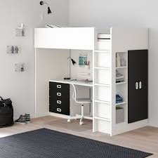 Stuva Fritids White Blackboard Surface Loft Bed Combo W 4 Drawers 2 Doors 207x99x182 Cm Ikea En 2020 Lit Mezzanine Chambre Ado Lit Chambre Ado Lit Mezzanine