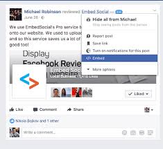 Facebook review links are the easiest to retrieve. How To Embed Facebook Reviews On Any Website