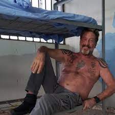 Since 2013, mcafee, 75, was married to janice dyson, 38. John Mcafee Tweets From Prison Air Mail