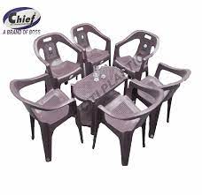 Check spelling or type a new query. Plastic Chairs Boss Full Plastic Chairs Set Of 6 Plastic Chairs And Table Grey Buy Online At Best Prices In Pakistan Daraz Pk