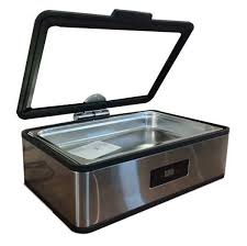 SQUARE CHAFING DISH WITH METAL LID