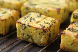 Cut polenta into 12 squares. Grilled Polenta With Cheese How To Use Leftover Polenta Christina S Cucina