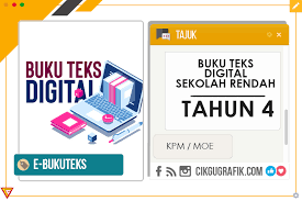 Diharap buku teks digital ini memudahkan murid mendapatkan akses buku teks untuk tujuan pembelajaran di rumah. Buku Teks Digital Sekolah Rendah Tahun 4 Koleksi Grafik Untuk Guru