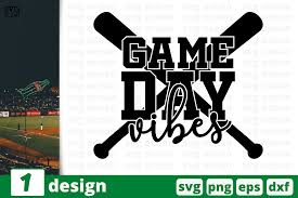 Download Game Day Vibes Graphic By Svgocean Creative Fabrica PSD Mockup Templates