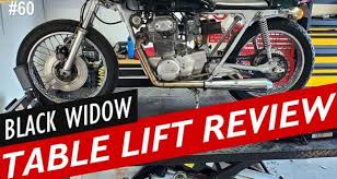 The motorcycle lift table was made with some really affordable materials, including some old shop overall, wood can be more affordable to build than steel. Black Widow Extra Wide Pneumatic Motorcycle Lift Table Long Term Owner S Review Youmotorcycle