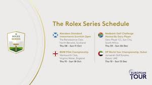 Scottish Open And Bmw Pga Championship Moved To October