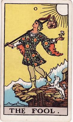 The Fool - The Visionary Leap, AI generated
