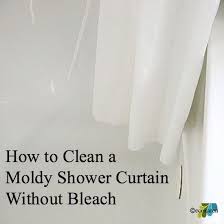 How To Clean Moldy Shower Curtain Without Bleach Clean Shower Curtains Shower Cleaner Clean Shower Curtain Liner