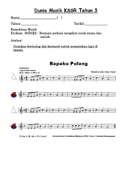 Dunia muzik tahun 3 | perkusi. Evidens Dunia Muzik Tahun 3 Kumpulan Melodi