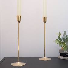 Elegante Gouden Kandelaar Gold Candle Sticks Candlesticks Copper Candlestick
