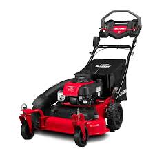 When choosing the right model for your yard, take into consideration the size of the deck, which is the cutting width of the mower. Craftsman Craftsman M430 223 Cc 28 In Self Propelled Gas Push Lawn Mower With Briggs Stratton Engine Lowes Com In 2021 Push Lawn Mower Lawn Mower Best Lawn Mower