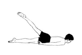 Yoga Exercise Ardha Shalabhasana Half Locust Pose Yoga For Beginners Yoga Fitness Yoga