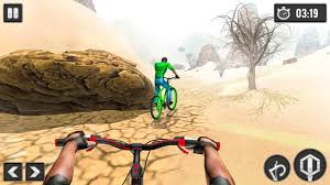 Mtb Downhill Cycle Race Mod Money Is A Bike Racing Game And Was Released By Grace Games Studio You Will Be An Athlete And Partic Downhill Mtb Racing Bikes Mtb