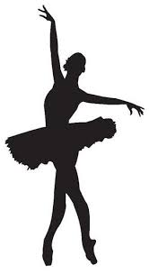 Ballet Dancer Drawing Black And White Take Some White Or Pink Card And Draw The Outline Of A Ballerina Or A Ballet Shoe Description From Dance Ballerina Silhouette Dancer Silhouette Silhouette Art