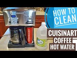 Check spelling or type a new query. How To Clean Descale Cuisinart 12 Cup Programmable Coffee Maker Plus Hot Water Chw 12 Youtube