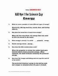 Video guide quiz for bill nye atoms and molecules printing. Bill Nye Energy Worksheet Inspirational Bill Nye Questions Energy 15 Questions Key Science Bill Nye Energy Bills