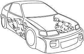 Download this adorable dog printable to delight your child. Free Printable Coloring Pages Race Cars Coloring And Malvorlagan