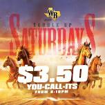 Saturday - Saddle Up Saturday