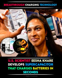 Advancements in battery charging technology.