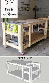 92 Models Of The Best Garage Workshop Organization 53 In 2020 Diy Table Saw Mobile Workbench Woodworking Projects Diy