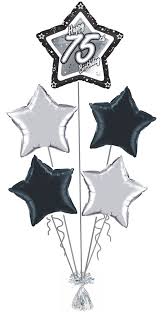 But this depends on the availability of the balloon service and the distance you can customise your balloons with a special message like 'happy birthday,' 'i love you,' 'marry me,' 'get well soon,' 'sorry,' or any other. 75th Balloon Bouquet Helium Filled Delivered 75th Birthday Gift Balloon Delivery