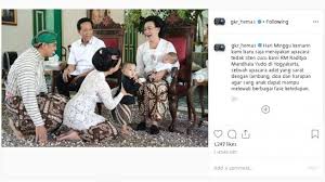 We did not find results for: Upacara Tedhak Siten Cucu Kelima Sultan Pilih Wayang Dalam Sangkar Suara Jogja