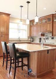 Wood tone cabinets easily create a warm look that can completely change the style of your the honey oak rta kitchen cabinets from builders surplus are the perfect addition to any kitchen or dining area. Tips And Ideas How To Update Oak Or Wood Cabinets Paint Stain And More