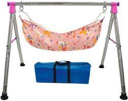 Honest Stainless Steel Folding Indian Style Ghodiyu Swing Cradle For Newborn Baby With Hammock 2155 Buy Baby Care Products In India Flipkart Com