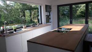 kuche mit 3m fenster in den garten kuche fenster kuche haus