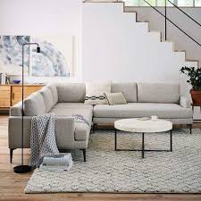 West Elm Andes L Shaped Sectional Livingroominspiration 2020 Oturma Odasi Tasarimlari L Koltuk Oturma Odasi Fikirleri