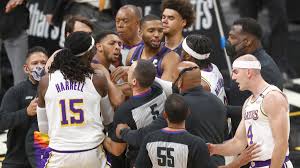 The suns and the los angeles lakers have played 252 games in the regular season with 107 victories for the suns and 145 for the lakers. Lakers Vs Suns Playoff Preview A First For Lebron James Chris Paul Los Angeles Edge In Size Experience Acti World