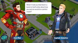 Sorry for making you all wait so long but here it is! Avengers Academy Screencap Stony