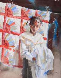 Mary Whyte Johns Island Turkey Tail African American Art Painting American Art