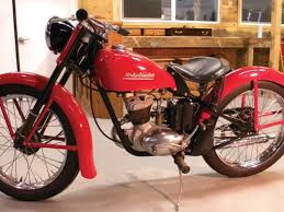 Image result for Red 1951 Motorcycle