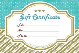 Free gift voucher templates for photoshop & illustrator. 30 Gift Certificates Ideas Printable Gift Certificate Free Printable Gift Certificates Certificate Templates