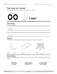 Long Oo Sound Oo Sound Vowel Sounds Phonics
