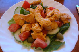 Serve with chips and lemon wedges if you want to go portuguese, though it's also very nice indeed with rice to soak up the extra sauce. Piri Piri Chicken Salad Recipe Life Loving