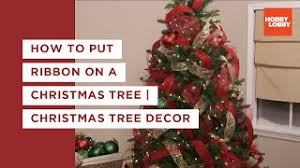 Maybe you would like to learn more about one of these? Christmas Tree Basics Fillers Ribbon Video Seasonal Holiday Hobby Lobby