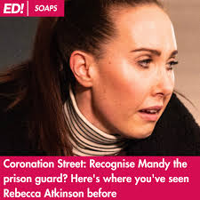 Have you seen her before? #Corrie