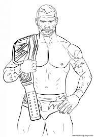 You might also be interested in coloring pages from wwe category. Randy Orton Coloring Page Coloring Pages Printable